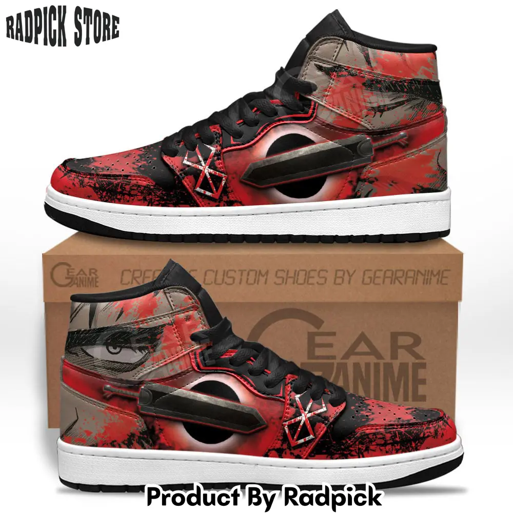 Guts air jordan high top sneakers anime mn13  rp0244859